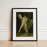 Warrior with Lance and Shield - Jean-eugene-charles Alberti Art Print / Canvas, Riveted Rim, Prints