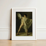 Warrior with Lance and Shield - Jean-eugene-charles Alberti Art Print / Canvas, Riveted Rim, Prints