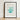 Framed Watercolor Illustration Translucent Turquoise Glass Pitcher Integrated Ethereal 1930s Kitchen, Charles Caseau