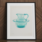 Wash Bowl & Pitcher - Charles Caseau 1930s Art Print