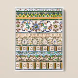 Wat Arun - Decorative Thai Mosaic Art Print / Canvas, 12x16’’ / 31x41cm / White Frame, Posters Prints & Visual Artwork, Toby Leon