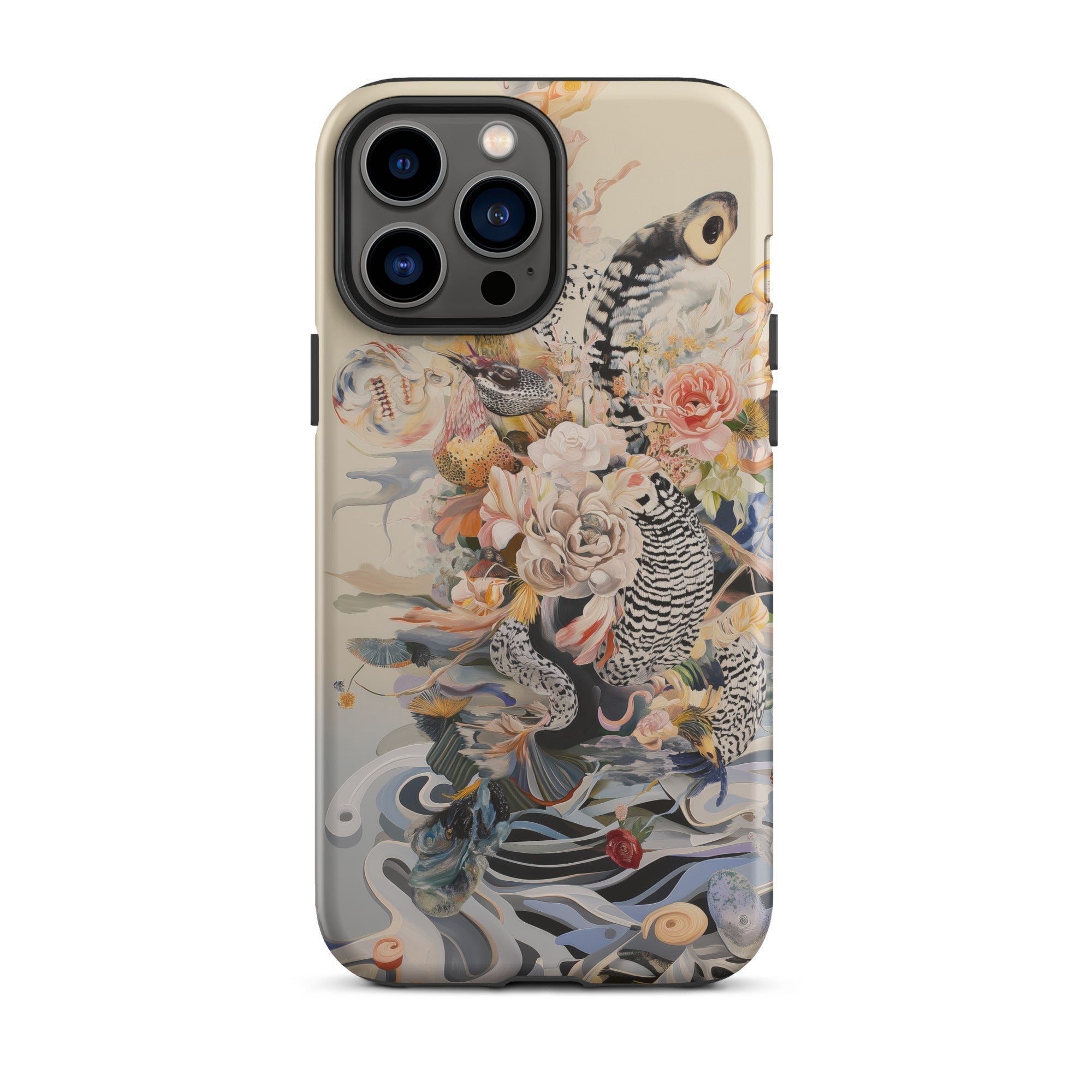 Watchtower Surreal Floral Alien Art Iphone Case, 13 Pro Max / Matte, Floral Owl Phone Case
