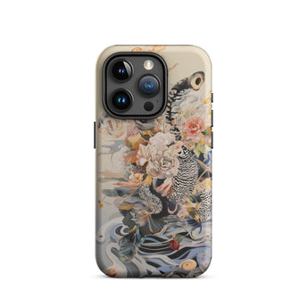 Watchtower - Surreal Floral Alien Art Iphone Case, 15 Pro / Matte, Floral Owl Iphone Case