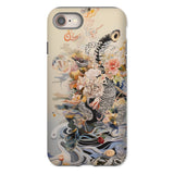 Watchtower - Surreal Floral Alien Art Iphone Case, 8 / Matte, Floral Animal Patterned Phone Case