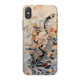 Watchtower - Surreal Floral Alien Art Iphone Case, x / Matte, Floral Patterned Phone Case