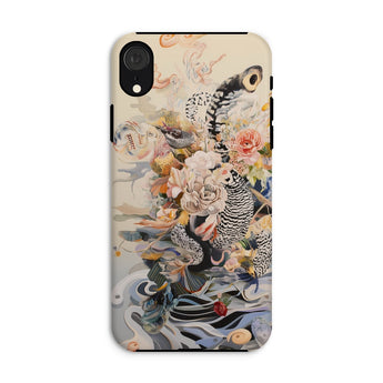 Watchtower - Surreal Floral Alien Art Iphone Case, Xr / Matte, Floral Animal Patterned Phone Case