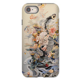 Watchtower - Surreal Floral Alien Art Phone Case Iphone 8 / Matte Floral Animal Patterned Phone Case Surreal Alien, Cosmic Bloom, Alien Art