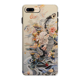 Watchtower - Surreal Floral Alien Art Phone Case Iphone 8 Plus / Matte Floral Animal Patterned Phone Case Surreal Alien, Cosmic Bloom,