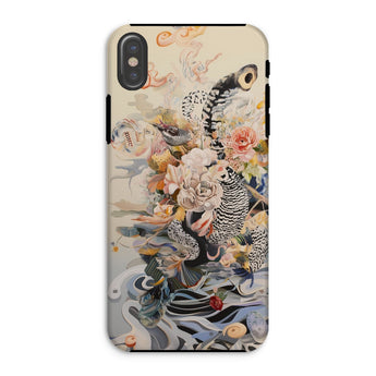 Watchtower - Surreal Floral Alien Art Phone Case Iphone Xs / Matte Floral Animal Patterned Phone Case Surreal Alien, Cosmic Bloom, Alien
