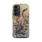 Watchtower Surreal Floral Alien Art Samsung Case, Galaxy S23 Plus / Gloss, Smartphone Case Floral Animal Pattern