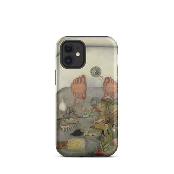 What the Water Gave me - Frida Kahlo Iphone Case, 12 Mini / Matte, Iphone 11 Case Surrealist Painting Feet Bathtub