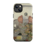What the Water Gave me - Frida Kahlo Iphone Case, 14 Plus / Matte, Iphone Case Surrealist Painting Feet Bathtub Objects Figures