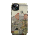 What the Water Gave me - Frida Kahlo Iphone Case, 15 Plus / Matte, Iphone Case Artistic Design Two Feet Bathtub Surrounded