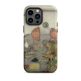What the Water Gave me - Frida Kahlo Phone Case Iphone 14 Pro Max / Matte Iphone Case Artistic Print Feet Bathtub Surrounded Figures Frida