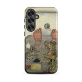What the Water Gave me - Frida Kahlo Phone Case Samsung Galaxy S25 Plus / Matte Phone Case Surreal Muted-toned Artwork Feet Dreamlike