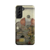 What the Water Gave me - Frida Kahlo Phone Case Samsung Galaxy S21 Fe / Matte Phone Case Surreal Muted-toned Artwork Feet Figures Abstract