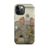 What the Water Gave me - Frida Kahlo Phone Case Iphone 12 Pro Max / Matte Iphone Case Surrealist Painting Feet Bathtub Surrounded Figures