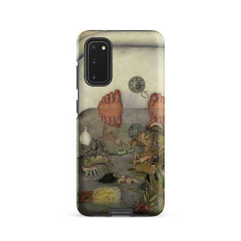 What the Water Gave me - Frida Kahlo Samsung Case, Galaxy S20 / Matte, Smartphone Case Surrealist Painting Feet Bathtub Objects Figures