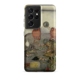 What the Water Gave me - Frida Kahlo Samsung Case, Galaxy S21 Ultra / Matte, Smartphone Artistic Cover Surreal Scene Figures Objects Water