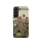 What the Water Gave me - Frida Kahlo Samsung Case, Galaxy S22 / Matte, Smartphone Case Whimsical Surrealist-style Illustration Feet Bathtub