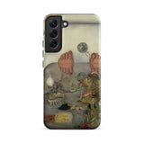What the Water Gave me - Frida Kahlo Samsung Case, Galaxy S22 Plus / Matte, Smartphone Case Whimsical Illustration Feet Bathtub Filled