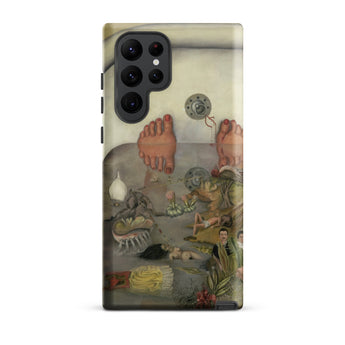 What the Water Gave me - Frida Kahlo Samsung Case, Galaxy S22 Ultra / Matte, Phone Case Surrealist Painting Feet Bathtub Objects Figures
