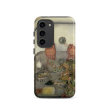What the Water Gave me - Frida Kahlo Samsung Case, Galaxy S23 / Matte, Smartphone Case Whimsical Surrealistic Painting Feet Bathtub