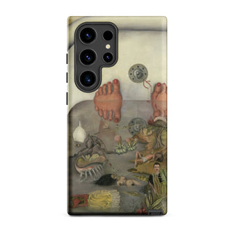 What the Water Gave me - Frida Kahlo Samsung Case, Galaxy S24 Ultra / Matte, Phone Case Surreal Painting Feet Bathtub