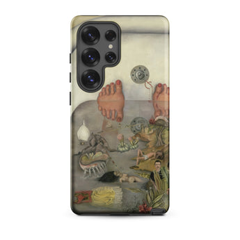 What the Water Gave me - Frida Kahlo Samsung Case, Galaxy S25 Ultra / Matte, Smartphone Case Whimsical Surreal Art Print Feet Bathtub