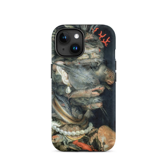 Water - Giuseppe Arcimboldo Iphone Case, 15 / Matte, Iphone Case Detailed Marine Life Still-life Painting