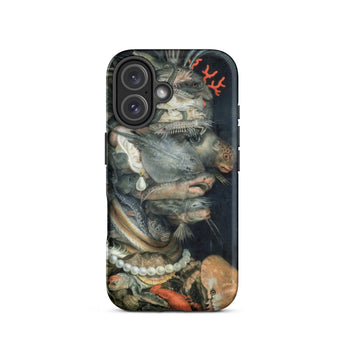 Water - Giuseppe Arcimboldo Phone Case Iphone 16 / Matte Black Smartphone Case Marine Life-inspired Design Giuseppe Arcimboldo Water