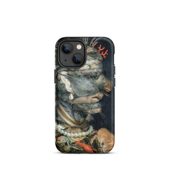 Water - Giuseppe Arcimboldo Phone Case Iphone 13 Mini / Matte Iphone Case Detailed Colorful Print Marine Life Fish Giuseppe Arcimboldo
