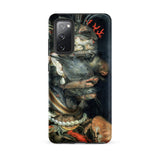 Water - Giuseppe Arcimboldo Samsung Case, Galaxy S20 Fe / Matte, Black Smartphone Case Vibrant Marine Life Design