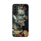 Water - Giuseppe Arcimboldo Samsung Case, Galaxy S22 Plus / Matte, Smartphone Case Painting Fish Seafood Arranged Form Human