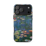 Water Lilies 1 - Claude Monet Phone Case Iphone 17 Pro Max / Matte Iphone Case Claude Monet’s Water Lilies Painting Lilies, Ultramarine