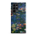 Water Lilies 1 - Claude Monet Phone Case, Samsung Galaxy S22 Ultra / Matte, Mobile Cases, Toby Leon