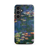 Water Lilies 1 - Claude Monet Phone Case, Samsung Galaxy S24 Plus / Matte, Mobile Cases, Toby Leon