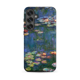 Water Lilies 1 - Claude Monet Phone Case, Samsung Galaxy S25 Plus / Matte, Mobile Cases, Toby Leon