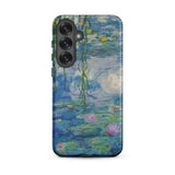 Water Lilies 2 - Claude Monet Phone Case, Samsung Galaxy S25 Plus / Matte, Mobile Cases, Toby Leon