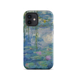 Water Lilies - Claude Monet Iphone Case, 12 / Matte, Phone Case Monet Water Lilies Painting Design
