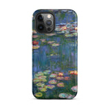 Water Lilies - Claude Monet Iphone Case, 12 Pro Max / Matte, Iphone Case Water Lilies Painting Claude Monet