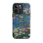 Water Lilies - Claude Monet Iphone Case, 15 Pro Max / Matte