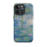 Water Lilies - Claude Monet Iphone Case, 15 Pro Max / Matte, Smartphone Case Monet Water Lilies Painting
