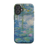 Water Lilies - Claude Monet Iphone Case, 16 Plus / Matte, Smartphone Case Water Lilies Painting