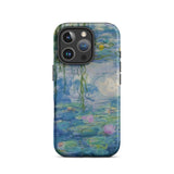 Water Lilies - Claude Monet Iphone Case, 16 Pro / Matte, Iphone Case Water Lilies Monet Painting Design