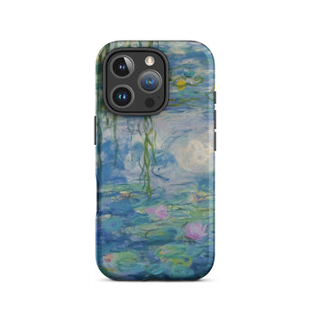 Water Lilies - Claude Monet Iphone Case, 16 Pro / Matte, Iphone Case Water Lilies Monet Painting Design