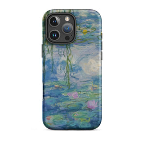 Water Lilies - Claude Monet Iphone Case, 16 Pro Max / Matte, Iphone Case Water Lilies Painting Design