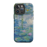 Water Lilies - Claude Monet Iphone Case, 16 Pro Max / Matte, Iphone Case Water Lilies Painting Design