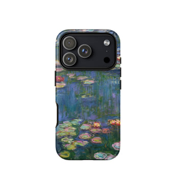 Water Lilies - Claude Monet Iphone Case, 17 Pro / Matte, Smartphone Case Claude Monet’s Water Lilies Painting