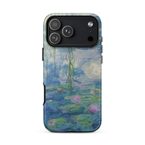 iPhone case featuring Monet's Water Lilies painting